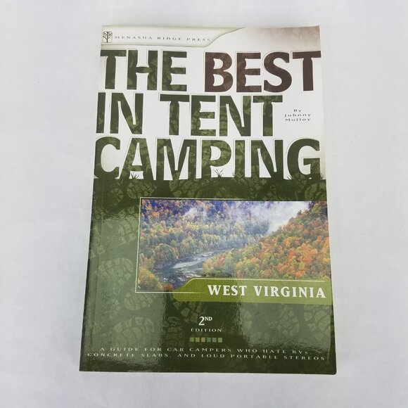 3 Outdoor Books- 50 Hikes in Northern Virginia, Best In Tent Camping VA & WV - Picture 8 of 13